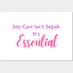 Essential Self-Care Posters and Art